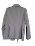 Liz Claiborne 62% Polyester 32% Rayon 6% Spandex 100% Polyester Solid Gray Coat Size L - photo 2