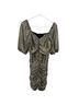 Lulus 100% Polyester 100% Polyester 100% Polyester Gold Cocktail Dress Size M - photo 1