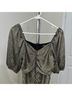 Lulus 100% Polyester 100% Polyester 100% Polyester Gold Cocktail Dress Size M - photo 4