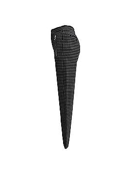 Isabel Marant Isabel Marant Check-Print Tweed Trousers in Black Cotton (view 2)