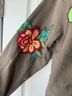 Natural Life 96% Cotton 4% Other 100% Polyester Floral Brown Pink Purple Green Jacket Size S - photo 5