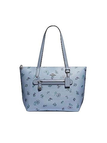 Coach Taylor Tote Meadow Print Leather Tote (view 2)