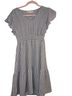 Monteau Stripes Blue Gray Casual Dress Size M - photo 1
