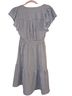 Monteau Stripes Blue Gray Casual Dress Size M - photo 2