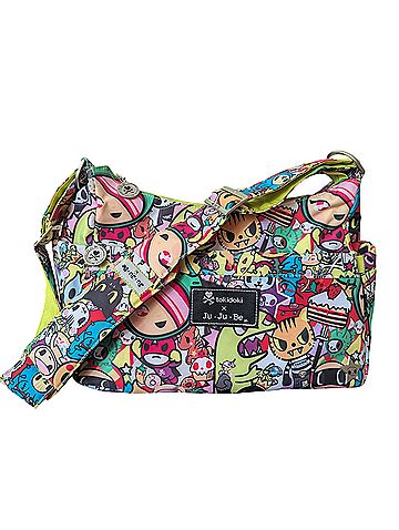 Tokidoki x Ju-Ju-Be Iconic 1.0 Cactus Girl Superhero Donutella Parent Shoulder Hobo (view 2)