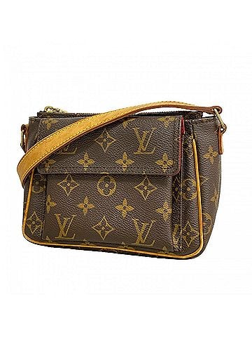 Louis Vuitton Louis Vuitton Monogram Vivacite PM Shoulder Bag M51165 Brown Women's (view 1)