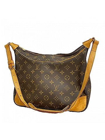 Louis Vuitton Louis Vuitton Monogram Boulogne 30 Shoulder Bag M51265 Brown Women's (view 1)