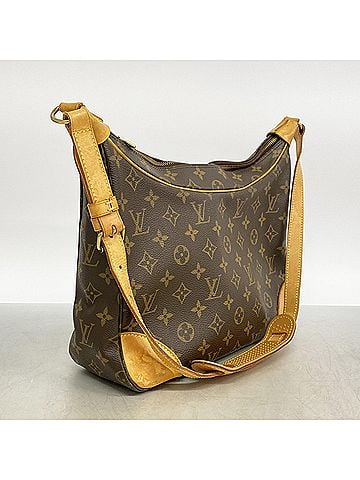Louis Vuitton Louis Vuitton Monogram Boulogne 30 Shoulder Bag M51265 Brown Women's (view 2)