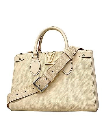 Louis Vuitton Louis Vuitton Epi Grenelle Tote PM M57681 Quartz 2-way handbag for women (view 1)