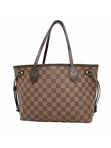 Louis Vuitton Louis Vuitton Damier Neverfull PM Tote Bag N51109 Ebene (Women's) (view 1)