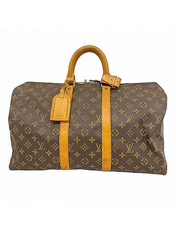 Louis Vuitton Louis Vuitton Bags - Boston Monogram Keepall 45 M41428 Brown Men's & Women's (view 1)