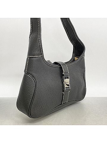 Salvatore Ferragamo Salvatore Ferragamo Shoulder Bag, Leather, Black, Women's (view 2)