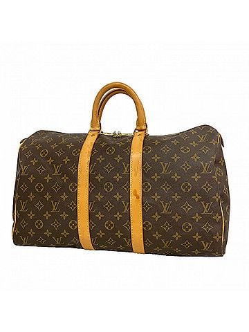 Louis Vuitton Louis Vuitton Bags - Boston Monogram Keepall 45 M41428 Brown Men's & Women's (view 1)