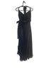 Cache 100% Silk Blue Cocktail Dress Size 10 - photo 2