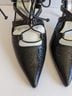 Stuart Weitzman 100% Patent Leather Black Heels Size 7 - photo 9