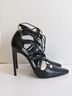 Stuart Weitzman 100% Patent Leather Black Heels Size 7 - photo 5
