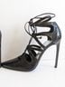 Stuart Weitzman 100% Patent Leather Black Heels Size 7 - photo 12