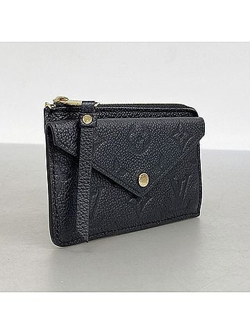 Louis Vuitton Louis Vuitton Monogram Empreinte Portecart Recto Verso Wallet/Coin Case M28798 Noir (Women's) (view 2)