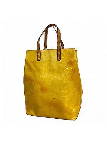 Louis Vuitton Louis Vuitton Vernis Lead MM Tote Bag M91141 Beige (Women's) (view 1)