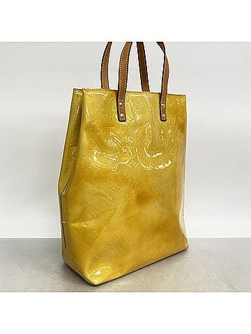 Louis Vuitton Louis Vuitton Vernis Lead MM Tote Bag M91141 Beige (Women's) (view 2)