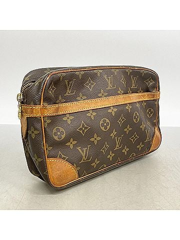Louis Vuitton Louis Vuitton Monogram Compiegne 28 Clutch Bag M51845 Brown Men's (view 2)