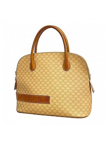 Céline Celine Macadam handbag, beige, women's. (view 1)