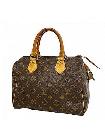 Louis Vuitton Louis Vuitton Monogram Speedy 25 Handbag M41109 Brown Women's (view 1)