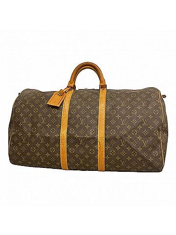 Louis Vuitton Louis Vuitton Bags - Boston Monogram Keepall Bandoulière 60 M41412 Brown Men's & Women's (view 1)