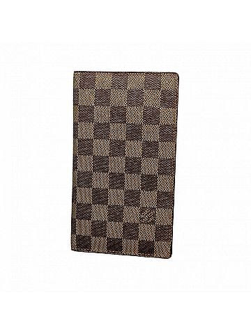 Louis Vuitton Louis Vuitton Damier Portefeuille Chequier Carte Credit N62226 Ebene Wallet/Long Wallet for Men and Women (view 1)