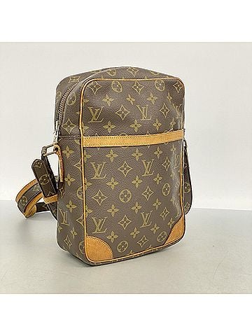 Louis Vuitton Louis Vuitton Monogram Danube MM Shoulder Bag M45264 Brown Women's (view 2)