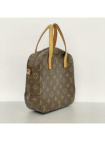 Louis Vuitton Louis Vuitton Monogram Spontini Handbag M47500 Brown Women's (view 2)