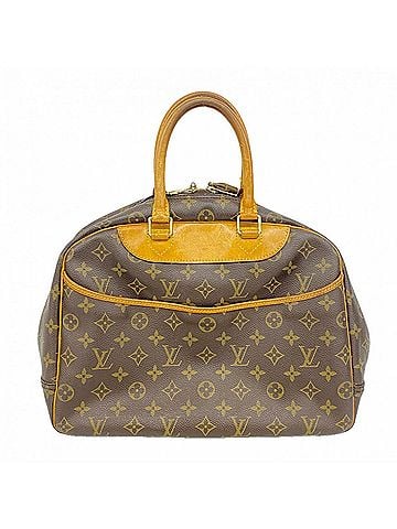 Louis Vuitton Louis Vuitton Monogram Deauville Handbag M47270 Brown Women's (view 1)