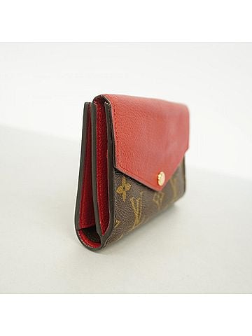 Louis Vuitton Louis Vuitton Monogram Portefeuille Pallas Compact Wallet M60140 Cerise Women's (view 2)