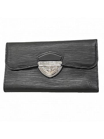 Louis Vuitton Louis Vuitton Tri-fold Long Wallet, Epi Leather, Portefeuille Eugenie, M63882, Noir (Women's) (view 1)