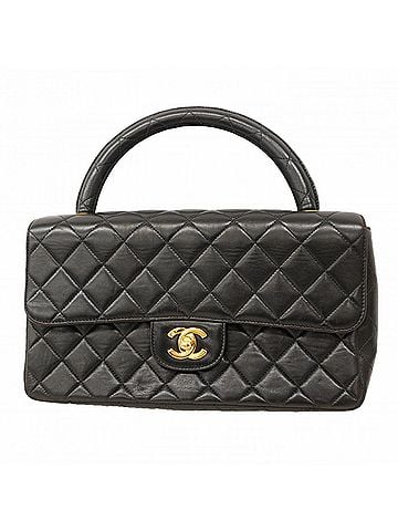 Chanel Chanel Matelassé Lambskin Handbag, Black (view 1)