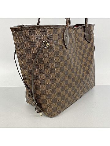 Louis Vuitton Louis Vuitton Damier Neverfull MM Tote Bag N51105 Ebene (Women's) (view 2)
