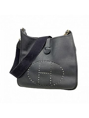 Hermès Hermes Evelyne 1PM Shoulder Bag, Ardennes Black, ?F stamp, Women's (view 1)