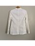 Theory Solid White Blazer Size 2 - photo 4
