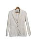 Theory Solid White Blazer Size 2 - photo 2