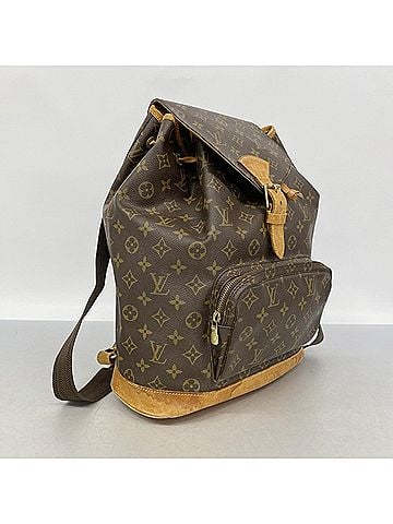 Louis Vuitton Louis Vuitton Monogram Montsouris GM Backpack M51135 Brown (Men's/Women's) (view 2)