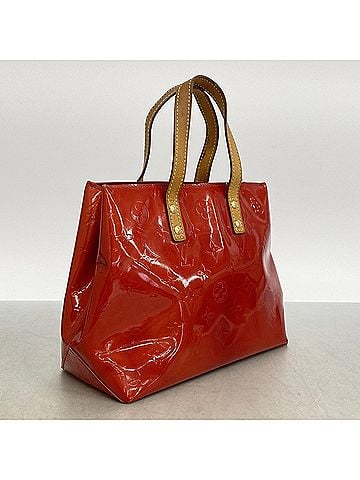 Louis Vuitton Louis Vuitton Vernis Lead PM handbag, M91088, Rouge, for women. (view 2)