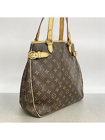 Louis Vuitton Louis Vuitton Monogram Batignolles Vertical Tote Bag M51153 Brown Women's (view 2)