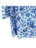 Talbots 100% Cotton Floral Blue White Blouse Size M - photo 4