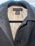 Banana Republic 80% Wool 20% Nylon 100% Acetate Gray Coat Size S - photo 4