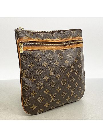 Louis Vuitton Louis Vuitton Monogram Pochette Bosphore Shoulder Bag M40044 Brown Women's (view 2)