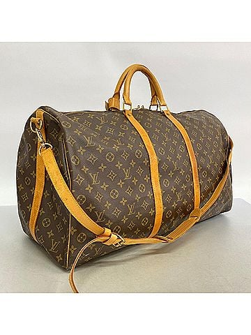 Louis Vuitton Louis Vuitton Bags - Boston Monogram Keepall Bandoulière 60 M41412 Brown Men's & Women's (view 2)