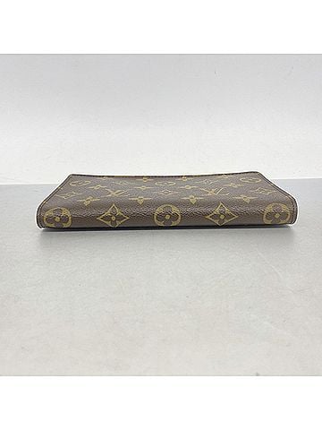 Louis Vuitton Louis Vuitton Monogram Portemonnaie Zip Long Wallet M61727 Brown (Men's/Women's) (view 2)