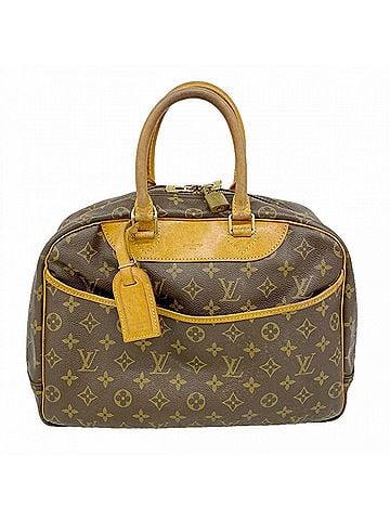 Louis Vuitton Louis Vuitton Monogram Deauville Handbag M47270 Brown Women's (view 1)