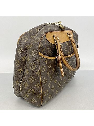 Louis Vuitton Louis Vuitton Monogram Deauville Handbag M47270 Brown Women's (view 2)