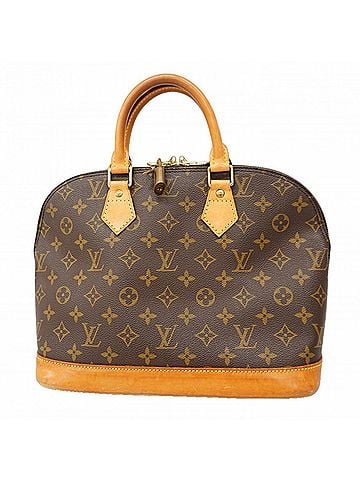 Louis Vuitton Louis Vuitton Alma Monogram Handbag M51130 Brown Women's (view 1)